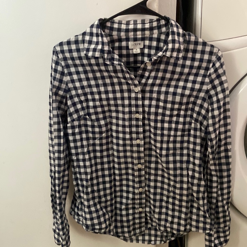 Not for Sale J. Crew 1 Pocket Button Up Blouse Size Small